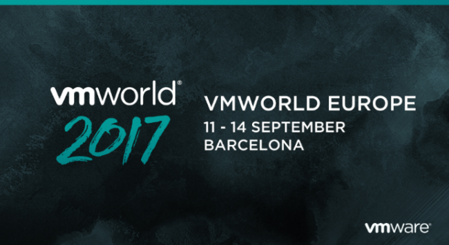VMworld Europe 2017 Tuesday